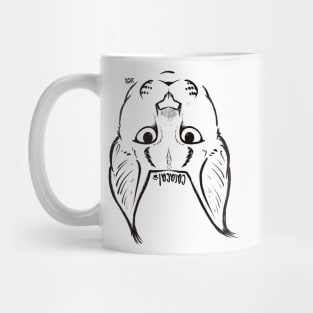 Ink Caracal Close-up Mug